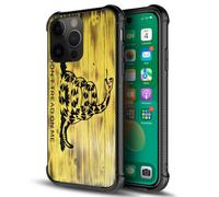 DAIZAG Compatible with Case for iPhone 14 Plus Wood Grain USA America