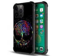 DAIZAG Compatible with Case for iPhone 14 Pro Starry Night Life Tree