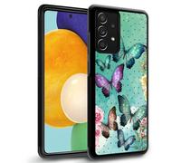 DAIZAG Compatible with Samsung Galaxy A53 5G Case,Beautiful Butterflies for Man Woman, All-Round Protection Shockproof Anti-Scratches TPU Case for Sa