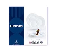 Dajar 00116 Servizio da tavola Luminarc Trianon, Bianco