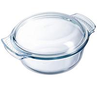 Dajar Pyrex Classic, Piatto di vetro, Trasparente, 32 x 27 cm, 5 L