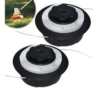 DAJASD 2pcs Testina Decespugliatore Universale per Stihl AutoCut C6-2, Autocut C6-2 per Stihl, Bobina Ricambio compatibile con FS38 FS40 FS45 FS50 FSE60 FSE71 FSE81
