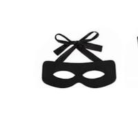 DAJASD 5 pezzi costume da predatore, costume da barbazzale con guanti, maschera, banditi, cappello a maglia, sacco di denaro, costume da rapinatore per adulti e bambini per carnevale