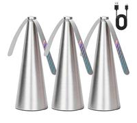 DAJASD Ventilatori per mosche da tavolo, 2 pezzi, ventilatore portatile USB repellente per mosche con lame morbide, mantiene lontane le mosche, alimentato a batterie USB o AA, efficace ventilatore