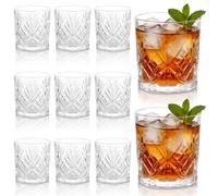 DAJAVE Nachtmann Noblesse, set di 12 bicchieri da whisky, bicchieri da whisky, bicchieri da whisky da 300 ml, bicchieri da whisky da 8,5 x 9 cm, riutilizzabili, lavabili in lavastoviglie