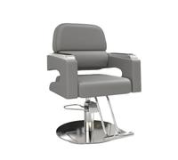 DAJIAYIQI Poltrona multifunzione regolabile in altezza per spa e saloni di bellezza/barberia, con pedali in metallo integrati(Gray)