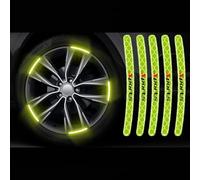 DAJINGFEI 20 Pezzi Adesivi per Mozzo Ruota Auto per Audi A3 RS3 Sportback 2024 2025+, Adesivo per Ruote Cerchioni Adesivi per la Sicurezza delle Ruote Adesivi per Lettere