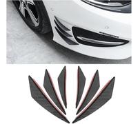 DAJINGFEI 6 Pezzi Alette Spoiler per Paraurti Anteriore per BMW X3 G01 2018 2019 2020 2021 2022 2023 2024 2025, Auto Paraurti Anteriore Lato Canard Alette Splitter Paraurti Anteriore Lip Splitter
