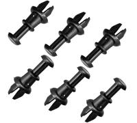DAJINGFEI 6 Pezzi Clip per Scaffali per Bagagliaio Auto per Jeep Compass I (MK) 2011-2016, Staffa per Gancio per Ripiano per Bagagliaio Supporto Clip per Corde per Bagagliaio