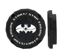 DAJINGFEI Protezione per Pulsante di Avviamento per Au-di SQ8 2019 2020 2021 2022 2023 2024, Coperchio del Pulsante Stop Avvia Copertura del Pulsante Decorativo Automobilistico,Black