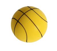 Dajiopao Palla da basket silenziosa in schiuma, silenziosa, silenziosa, per allenamento interno, morbido strumento di esercizio per bambini