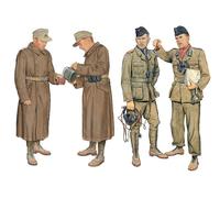 Dak Panzer Artillery Crew 1:35 Figure Plastic Model Kit DRAGON MODELS