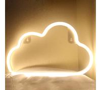 DAKABUKA Insegne Neon, Luce Nuvola a LED per Decorazione da Parete, segnali USB o Batteria per Camera da Letto, Festa di Compleanno, Natale, Soggiorno, Bambini, Matrimonio, Ragazza,