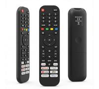 Dakana Telecomando adatto per Dyon Smart TV serie VX - per modelli Movie Smart 24 - 55 VX & Smart VX - Include Netflix, Disney+, Prime Video, YouTube Tasti Plex - Nessuna configurazione necessaria