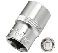 DAKCOS 1/2" Chiavi a Bussola Multidenti da 6 punte|Dimensione: 17 mm|CR-V