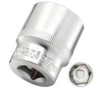 DAKCOS 1/2" Chiavi a Bussola Multidenti da 6 punte|Dimensione: 27 mm|CR-V