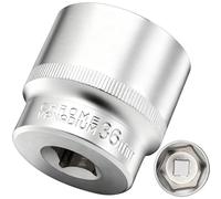 DAKCOS 1/2" Chiavi a Bussola Multidenti da 6 punte|Dimensione: 36 mm|CR-V