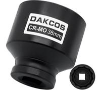 DAKCOS 38mm Chiave Bussola da 1/2", Bussola a 12 Punte,CR-MO