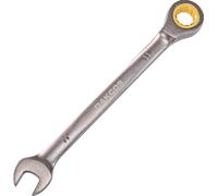 DAKCOS Chiave combinata a cricchetto con testa fissa, 11 mm, chiave combinata metrica, CR-V