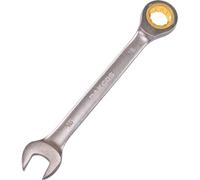 DAKCOS Chiave combinata a cricchetto con testa fissa, 18 mm, chiave combinata metrica, CR-V