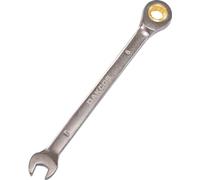 DAKCOS Chiave combinata a cricchetto con testa fissa, 8 mm, chiave combinata metrica, CR-V