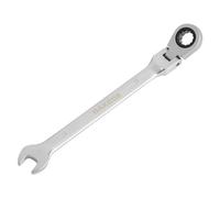 DAKCOS Chiave combinata a cricchetto con testa flessibile, 6 mm, in acciaio al cromo vanadio