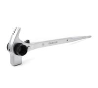 DAKCOS Cricchetto per ponteggi, 19/22 mm, 4 in 1, reversibile, destra/sinistra, in CR-V, con superficie cromata opacizzata