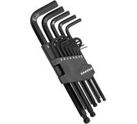 DAKCOS set di chiavi esagonali frazionario da 13 pezzi, 0.05 - 3/8 pollici, colore: nero