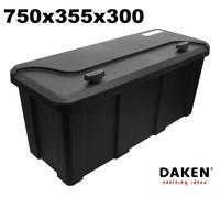 Daken Blackit L Cassa Rimorchio Furgone Cassetta da Cintura Albero Stoccaggio