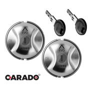 Daken Coppia 2 Lucchetti Furgone Bloccaporta Antifurto Daken Saturn Evo Vano