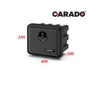 DAKEN JUST 400 x350x300 21l caisse à outils pour remorque sangles carrelage
