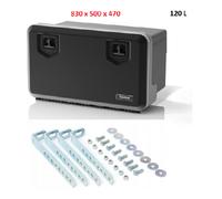 DAKEN Welvet 830x500x470mm CASSETTA PORTAUTENSILI PORTA ATTREZZI BAULE+Steffe