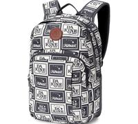 Zaino Dakine Campus Print M 25L nero puro bianco