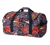 Dakine EQ Duffle 50 - Borsa da viaggio, 50 litri, motivo floreale Dark Stargazer, tracolla rimovibile, Motivo floreale scuro Stargazer, Motivo floreale scuro Stargazer