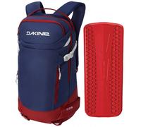 Dakine Heli Pro 24 + Impact Spine Protector, blu scuro