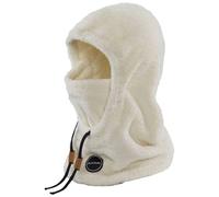 Dakine - Passamontagna caldo - Bergen Fleece Hoody Turtledove - Taglia S\/M - Bianco