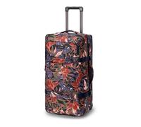 Dakine Split Roller - Trolley da viaggio, 85 l, motivo floreale, colore: Blu scuro, Stargazer scuro con motivo floreale, 110 Liter, Motivo floreale Dark Stargazer