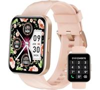 Dakofied Smartwatch Donna Chiamate Bluetooth Orologio Contapassi Cardiofrequenzimetro da Polso Saturimetro Orologio Fitness Smart Watch Notifice WhatsApp Impermeabile IP68 per Android iOS Rosa