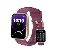 Dakofied Smartwatch Donna Chiamate Bluetooth Smart Watch con Contapassi Cardiofrequenzimetro da Polso Saturimetro Orologio Fitness Impermeabile IP68 Notifice di WhatsApp per Android iOS Viola