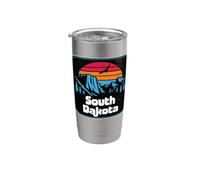 Dakota del Sud Bicchiere termico in acciaio inox doppia parete