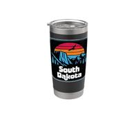 Dakota del Sud Bicchiere termico in acciaio inox doppia parete