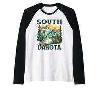 Dakota del Sud Maglia con Maniche Raglan