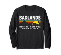 Dakota del Sud - Parco nazionale delle Badlands - Badlands Maglia a Manica