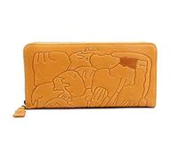 Dakota Portafoglio lungo, da donna, marca, animale, orso, elefante, coniglio, alpaca, capibara, cane, koala, tigre, volpe, giraffa, uccello, gatto, modello, cerniera rotonda, facile da usare, vera