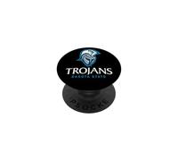 Dakota State University Trojan Head Logo PopSockets PopGrip Adesivo