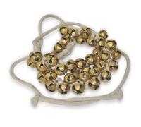 DakshCraft danza classica Kathak Brass Ghungru ((16 No. Ghungroo) Migliore qualità, (25 + 25) Campane legate con cotone