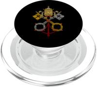 Dal 33 d.C. Chiavi di fede cattolica di San Pietro latino PopSockets PopGrip per MagSafe