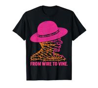 dal Filo al Design della Silhouette del Cappello della Vite Maglietta