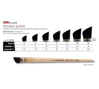 Dal Molin Leonard Serie 312PB, Pennello Obliquo, Pelo di puzzola Num. 10