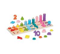 Gioco In Legno Lettere Alfabeto Animali Colorato Bambini Educativo Imparare 3+